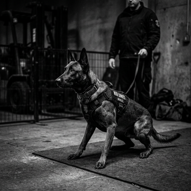 Belgian Malinois and German Shepherd working dog training in Los Angeles